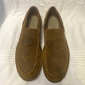 EUC Clark's Brown Suede Casual/Dress Shoe (13)